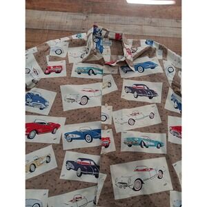 Vintage Reyn Spooner‎ Shirt Mens XL Ivory American Classics  Rayon Hawaiian 2119